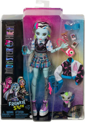 Mattel Watzie Frankie Stein Păpușă Monster High pentru 4++ Ani