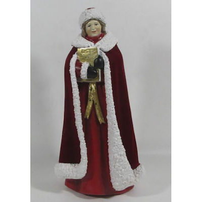 Iliadis Mrs. Claus Red 33x19x12cm