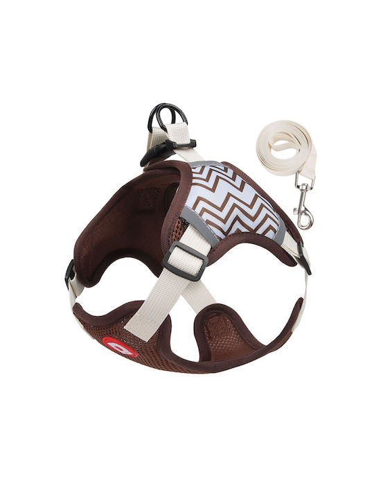 Dog Harness Brown 23.01.01663