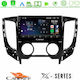 Cadence Sistem Audio Auto pentru Fiat Fullback - Spate complet Mitsubishi L200 2015-2019 cu A/C (Bluetooth/USB/WiFi/GPS/Apple-Carplay/Android-Auto) cu Ecran Tactil 9"
