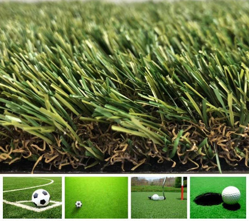 Synthetic Turf in Roll Naxos 1x1m and 25mm Height