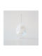 Hanging Ball Ornament Ornament Glass Transparent 8cm Set 4pcs