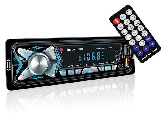 Ραδιόφωνο Αυτοκινήτου 1 DIN (Bluetooth/USB/AUX)