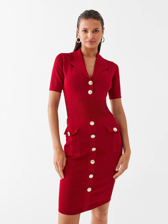Guess Mini Φόρεμα Κόκκινο