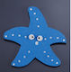 Marhome Easter Candle Case Blue 20x20cm.