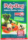 Polybag Poly Bag 25 Pcs Small Food Storage Bags 35cm 25pcs