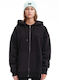 Emerson Women's Hooded Cardigan Black