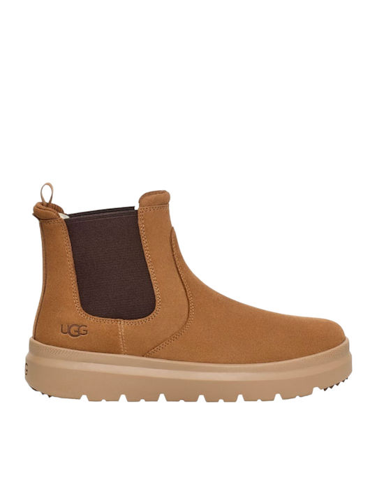 Burleigh Brown Chelsea Boots Waterproof
