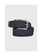 Funky Buddha Men's Belt Navy Blue