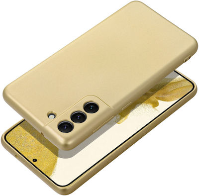 Samsung Umschlag Rückseite Metallisch Gold (Samsung A25 5G)