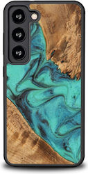 Bewood Back Cover Silicone Turquoise (Galaxy S23)