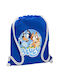 Koupakoupa Bluey Dog Τσάντα Πλάτης Γυμναστηρίου Μπλε