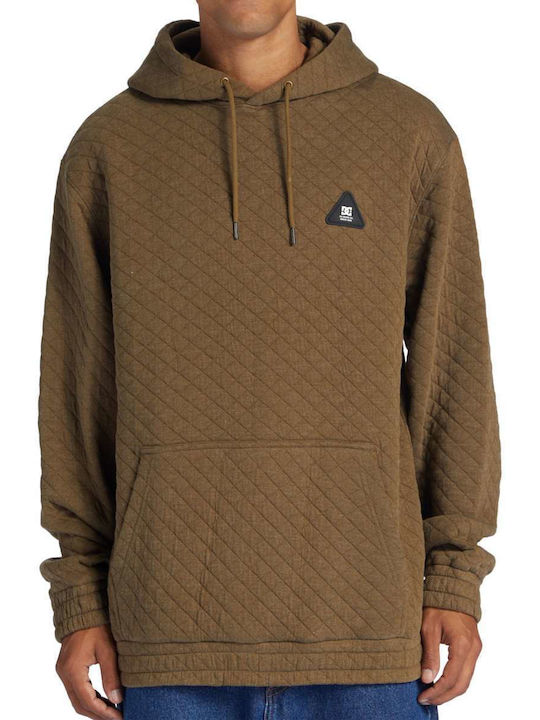 Longhand Sweatshirt with Hood Brown