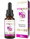 Marnys Vitamin D3 & K2 for Immune System Boost 30ml