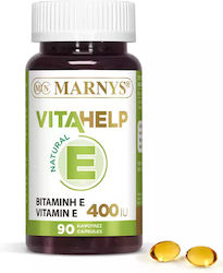 Marnys Vitamina E pentru Pielea & Antioxidant 400iu 90 softgels