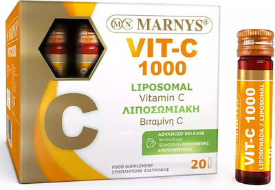 Marnys Λιποσωμιακή Vitamina pentru Întărirea Sistemului Imunitar, Pielea & Antioxidant 200ml 10buc