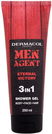 Dermacol Agent Αφρόλουτρο σε Gel για Άνδρες για Θρέψη 250ml