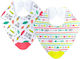 Mother Baby Bandana 100% Baumwolle mit Bügelverschluss und Schlaufe 2Stück