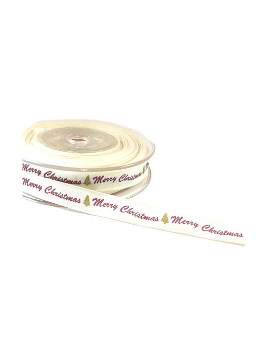 Christmas Ribbon Beige