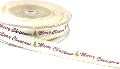 Christmas Ribbon Beige