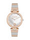 Versus by Versace Women's Watch with Pink Gold Metal Bracelet