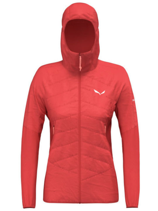 Ortles Hybrid Women's Hiking Jacket Red