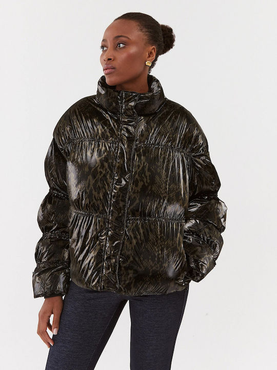 Women's Short Puffer Jacket for Winter