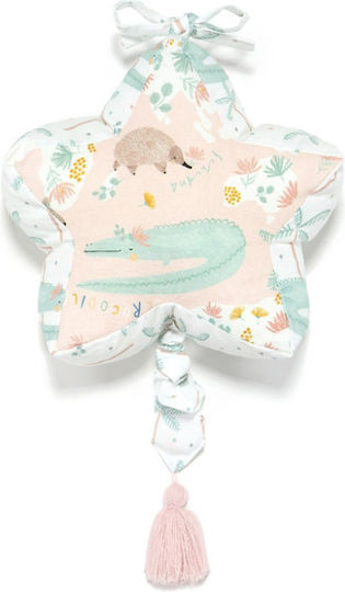 La Millou Crib Decorative Pillow with Music Pink Princess