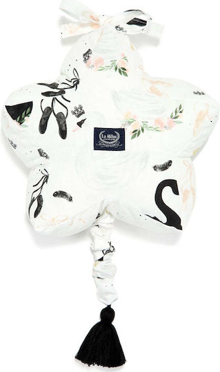 La Millou Crib Decorative Pillow with Music Ecru