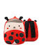 Kakoo Design Kinder Rucksack Rucksack Rot 24cmx10cmx26cmcm