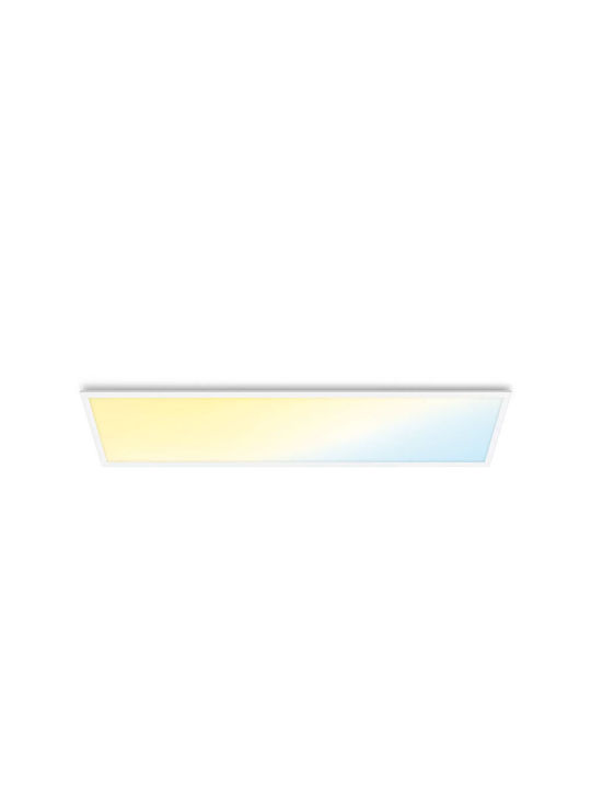 WiZ Φωτιστικό Παραλληλόγραμμο LED Panel 36W με Θερμό Λευκό Φως 120x30εκ.