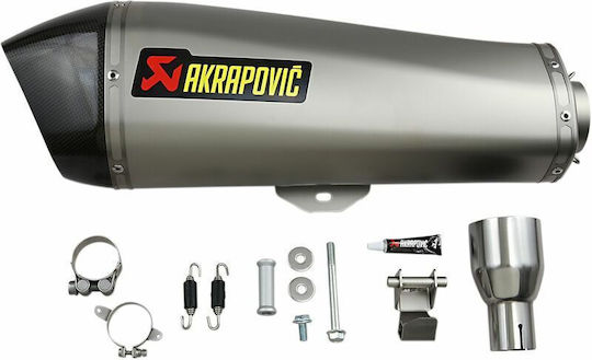 Akrapovic Τελικό Εξάτμισης Μοτοσυκλέτας για Piaggio MP3 400