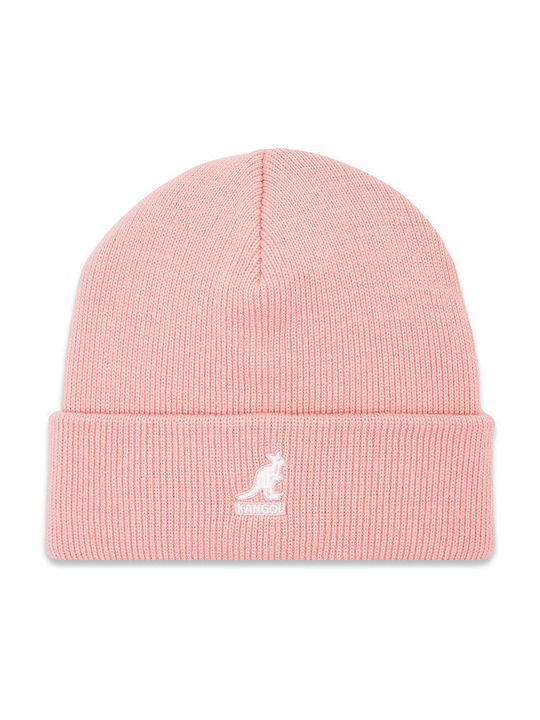 Kangol Beanie Unisex Beanie Gestrickt in Rosa Farbe