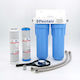 Pentair 3GSL-10 DUO Sistem de Filtrare a Apei Dublu Sub blat cu Filtru de Schimb Pentek WE-CTO-10 5μm, Pentek WE-CTO-10 5μm