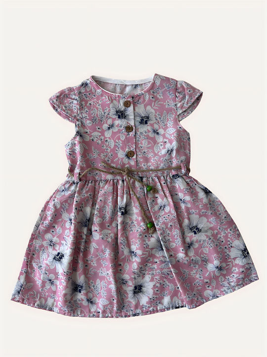 Ludo Baby Children's Dress Pink Ludo Baby Children's Dress Pink