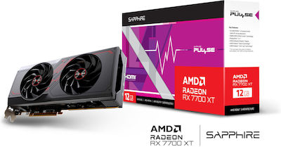 Sapphire Radeon RX 7700 XT 12GB GDDR6 Pulse Κάρτα Γραφικών