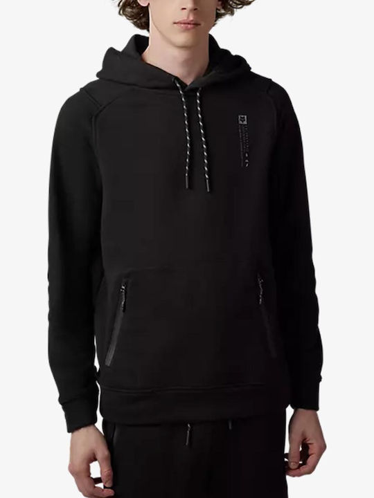 Fox Men's Sweatshirt with Hood Black