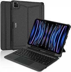 Buddi Thorn Flip Cover Σιλικόνης με Πληκτρολόγιο (iPad Air 2020/2022) Μαύρη Buddi Thorn Flip Cover Σιλικόνης με Πληκτρολόγιο (iPad Air 2020/2022) Μαύρη