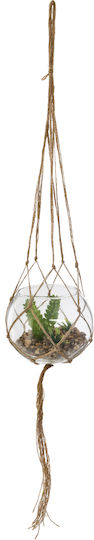 PanOikos Plant Pot Glass Beige