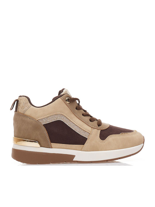 Tsoukalas Γυναικεία Sneakers Καφέ