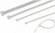 Spap Cable Ties Plastic 200mm x 2.5mm in White Colour (100 pcs) (4100213)