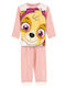 Cerda Pijamale Copii Iarna Roz Paw Patrol