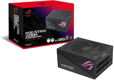 Asus ROG Strix Aura Edition 1200W Μαύρο Τροφοδοτικό Υπολογιστή Full Modular 80 Plus Gold