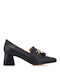 Favela Leder Pumps Schwarz