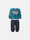 Dreams Set Top & Bottom Kids Pyjamas Petrol Π