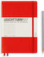 Leuchtturm1917 Notebook A5 with Dots Red