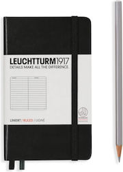 Leuchtturm1917 Notebook A6 Ruled Black