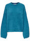 Only Women's Long Sleeve Sweater Blue