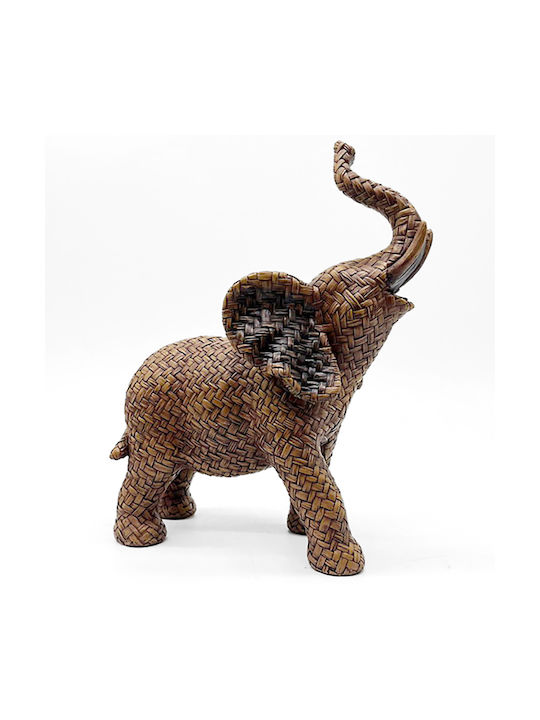 Zaros Decorative Elephant Polyresin 25.5x11x28cm 1pcs