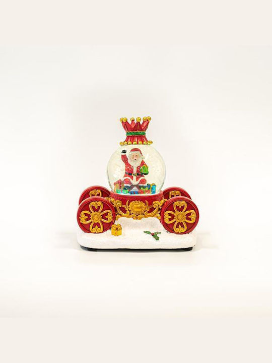 Crăciun Glob de Zăpadă Iluminată Baterie 20x15x20.5cm 1buc